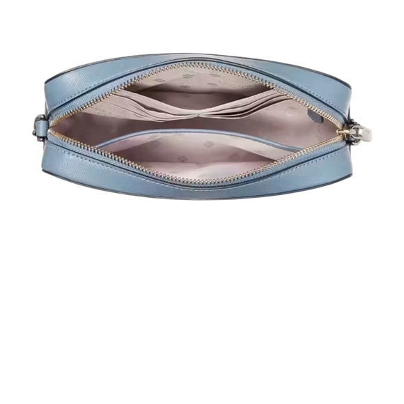 Kate Spade Wednesday Medium Camera Bag in Navy and Sky Blue - Picture 3 of 12